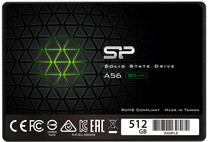 Накопитель SSD Silicon Power SATA-III 512GB SP512GBSS3A56A25 Ace A56 2.5"