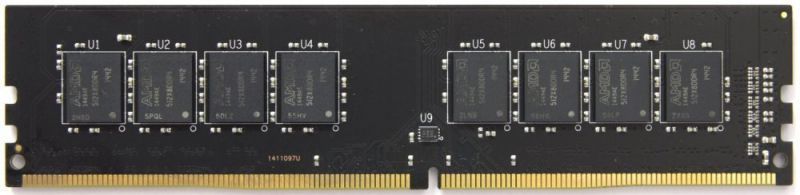Память DDR4 8GB 3200MHz AMD R948G3206U2S-UO Radeon R9 Gamer Series OEM Gaming PC4-25600 CL16 DIMM 288-pin 1.35В OEM
