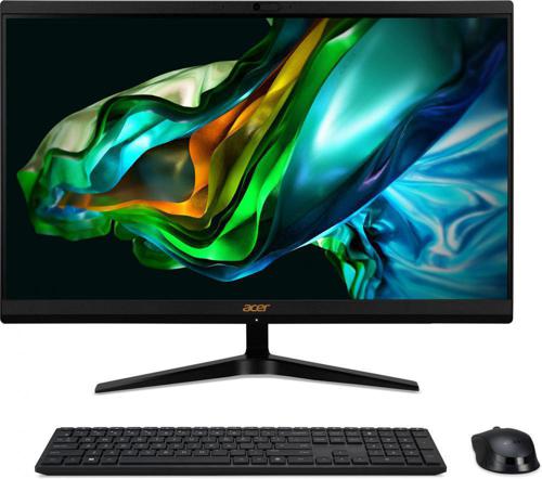 Моноблок Acer Aspire C24-1800 23.8" Full HD i3 1305U (1.6) 16Gb SSD512Gb UHDG CR Windows 11 Pro GbitEth WiFi BT 65W клавиатура мышь Cam черный 1920x1080