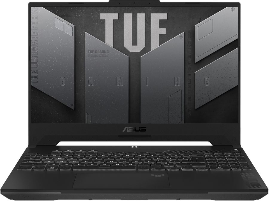 Ноутбук Asus TUF Gaming F15 FX507ZC4-HN145 Core i5 12500H 16Gb SSD512Gb NVIDIA GeForce RTX 3050 4Gb 15.6" IPS FHD (1920x1080) без ОС grey WiFi BT Cam (90NR0GW1-M00B60)