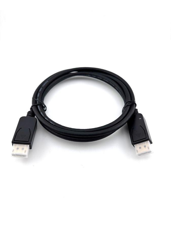 Кабель V1.2 ver1.2 DisplayPort (m) DisplayPort (m) 2м черный