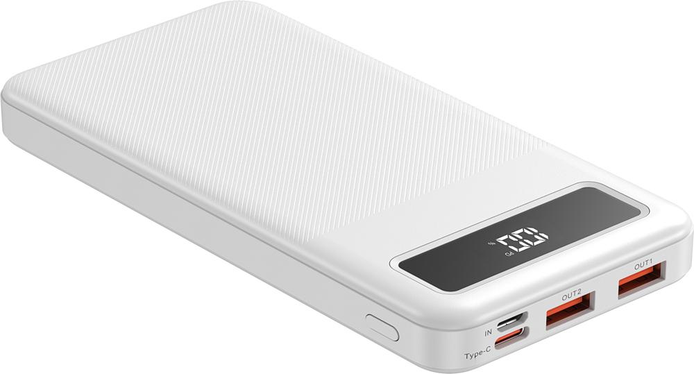 Мобильный аккумулятор TFN Porta PB-321 10000mAh 5A белый (TFN-PB-321-WH)