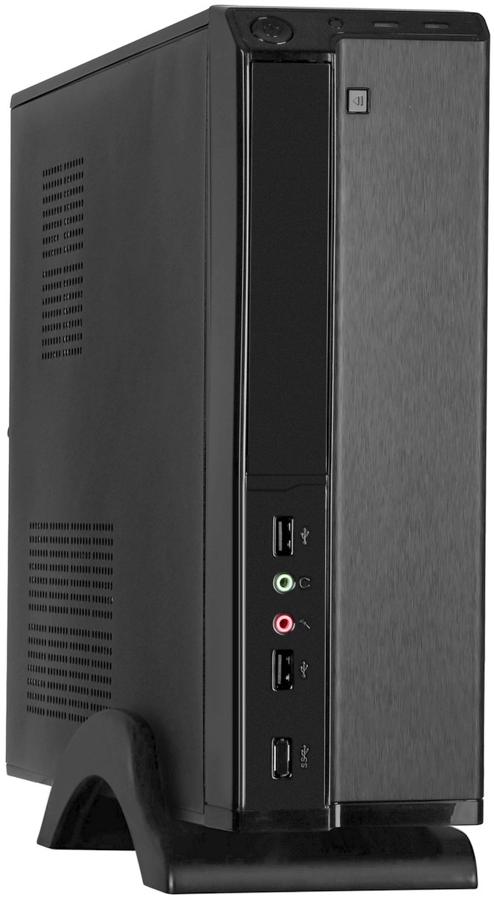 Корпус mATX EXEGATE MI-207-M300, Desktop, 300Вт, черный