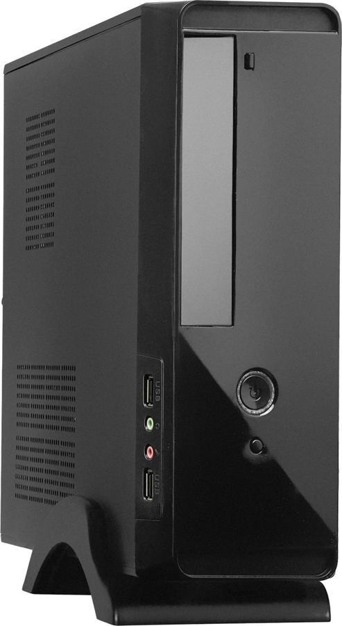 Корпус mATX EXEGATE MI-209-M300, Desktop, 300Вт, черный