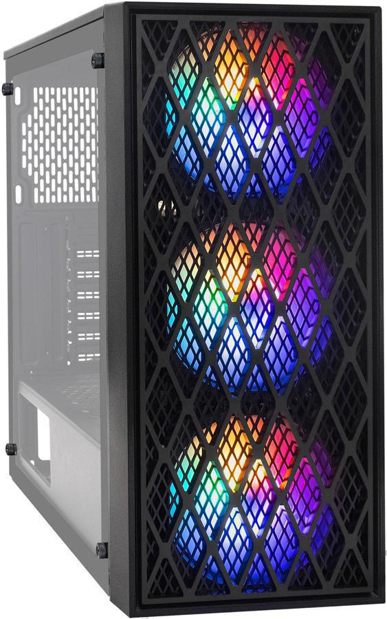 Корпус ATX EXEGATE Evo-8243, Midi-Tower, без БП, черный