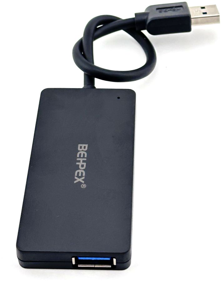 Разветвитель USB 3.0 BPH-3013 4порт. черный