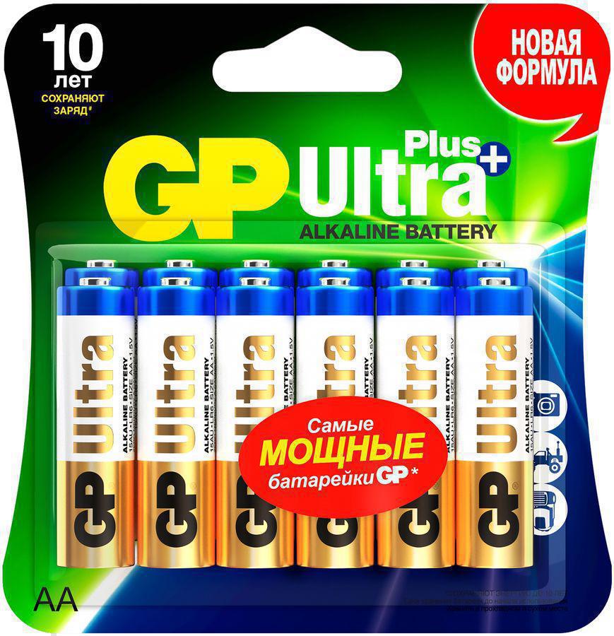 Батарея GP Ultra Plus Alkaline GP 15AUP-2CR12 AA (12шт) блистер