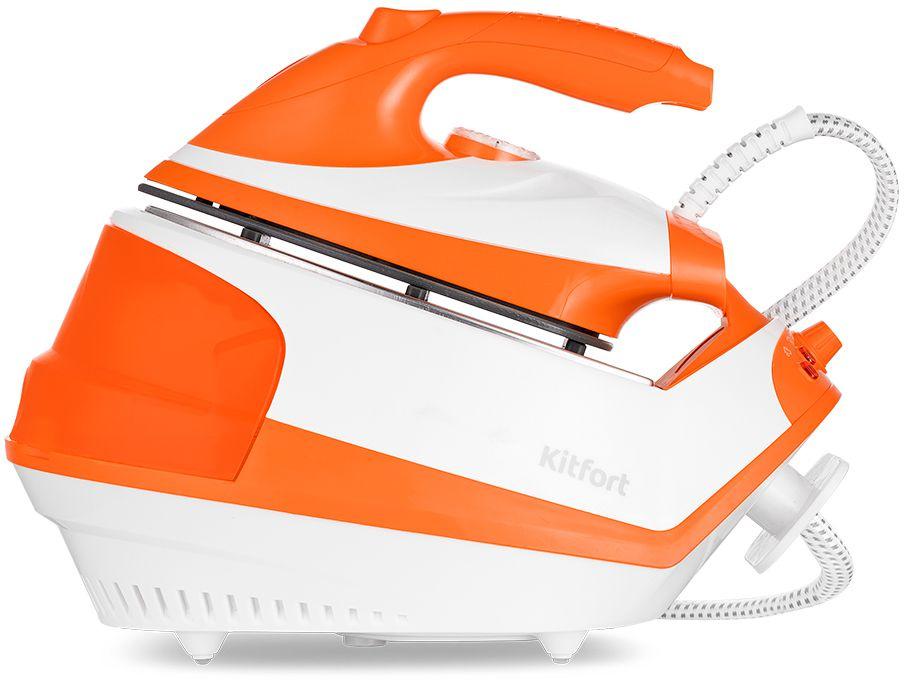 Парогенератор Kitfort КТ-9135-2 2000Вт оранжевый/белый