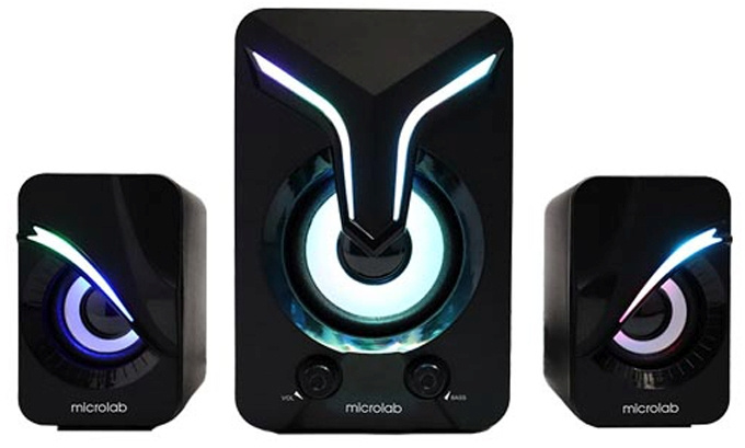 Колонки Microlab U270 Phenix 2.1 черный 11Вт