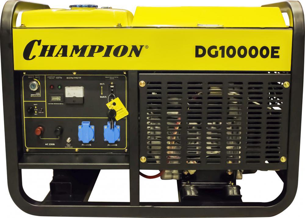 Генератор Champion DG10000E 11кВт