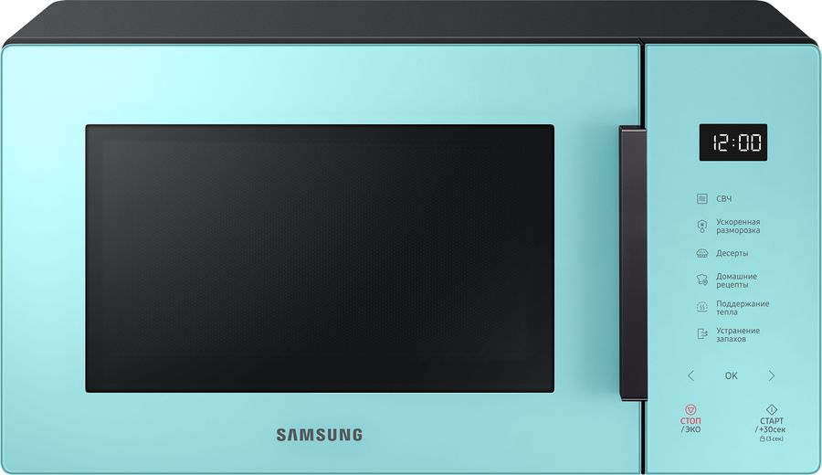 Микроволновая Печь Samsung MS23T5018AN/BW 23л. 800Вт нежная мята