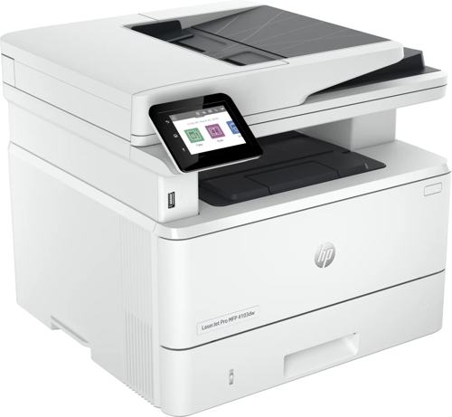 МФУ лазерный HP LaserJet Pro 4103dw (2Z627A) A4 Duplex Net WiFi белый