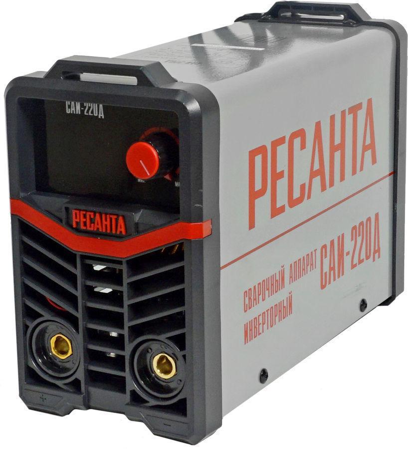 Сварочный аппарат Ресанта САИ-220Д инвертор ММА/TIG 7.8кВт