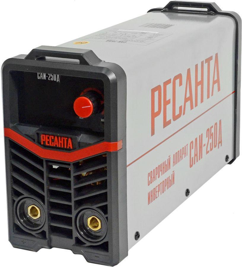 Сварочный аппарат Ресанта САИ-250Д инвертор ММА/TIG 9.5кВт