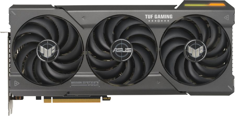 Видеокарта Asus PCI-E 4.0 TUF-RX7800XT-O16G-GAMING AMD Radeon RX 7800XT 16Gb 256bit GDDR6 2254/19500 HDMIx1 DPx3 HDCP Ret