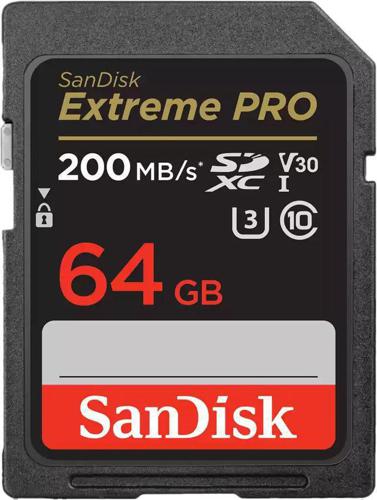 Флеш карта SDXC 64GB Sandisk SDSDXXU-064G-GN4IN Extreme Pro w/o adapter