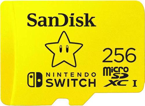 Флеш карта microSDXC 256GB Sandisk Nintendo Switch