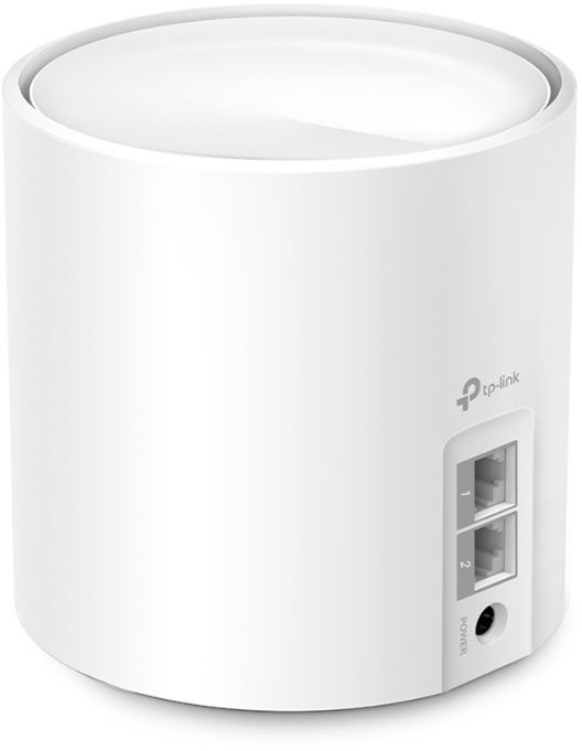 Бесшовный Mesh роутер TP-Link Deco X10 (DECO X10(1-PACK)) AX1500 10/100/1000BASE-TX белый
