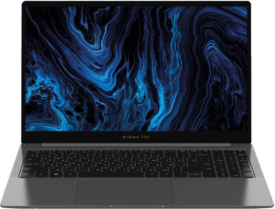 Ноутбук Digma Pro Sprint N Ryzen 7 5700U 16Gb SSD512Gb AMD Radeon 15.6" IPS FHD (1920x1080) Windows 11 Professional dk.grey WiFi BT Cam 4700mAh (DN15R7-ADXW03)