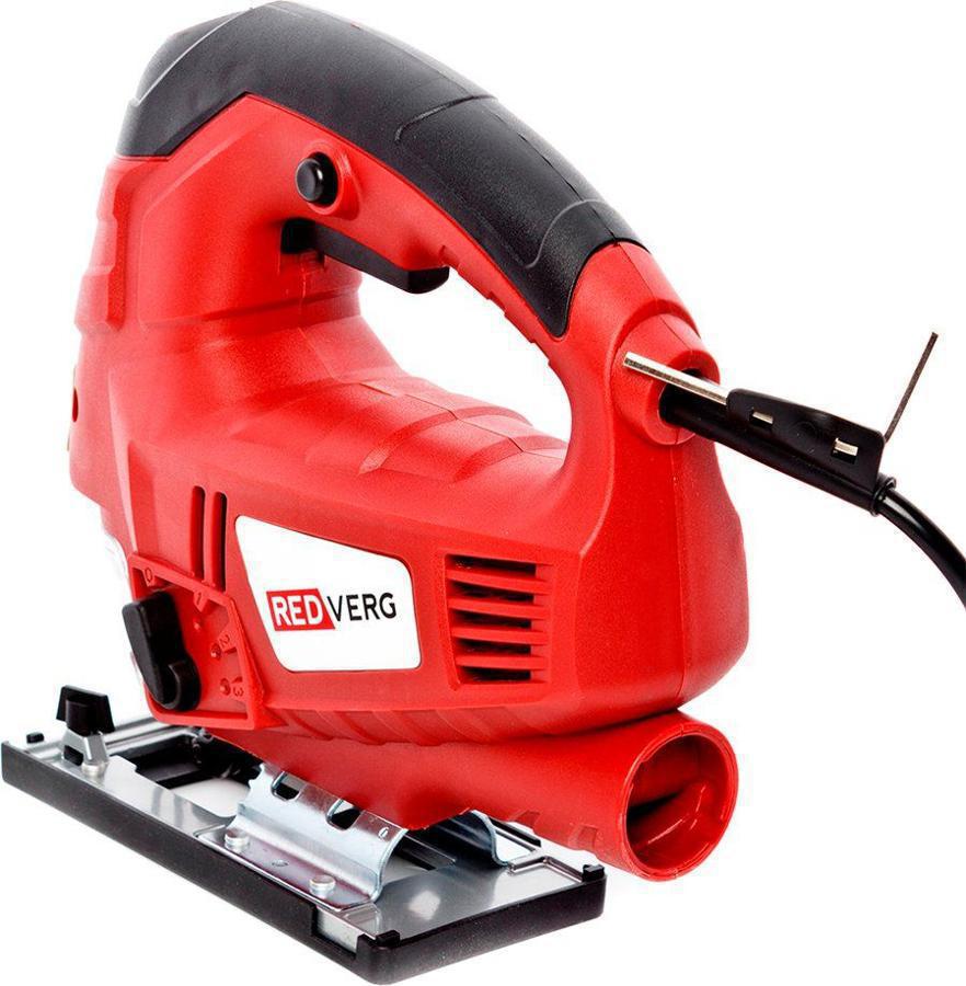 Лобзик RedVerg RD-JS850-100 +3пил. 850Вт 3000ходов/мин от электросети