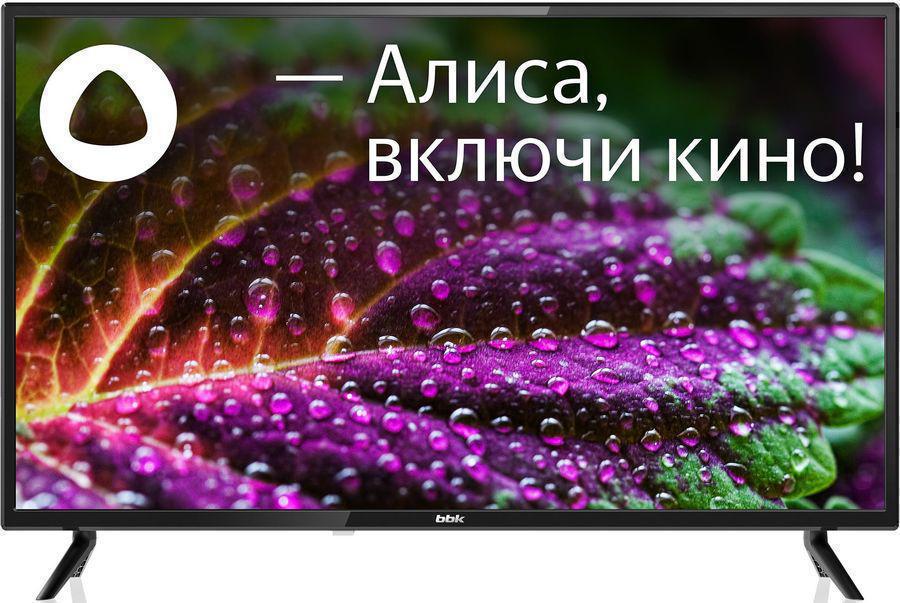 Телевизор LED BBK 31.5" 32LEX-7246/TS2C (B) Яндекс.ТВ черный HD 60Hz DVB-T2 DVB-C DVB-S2 USB WiFi Smart TV (RUS)