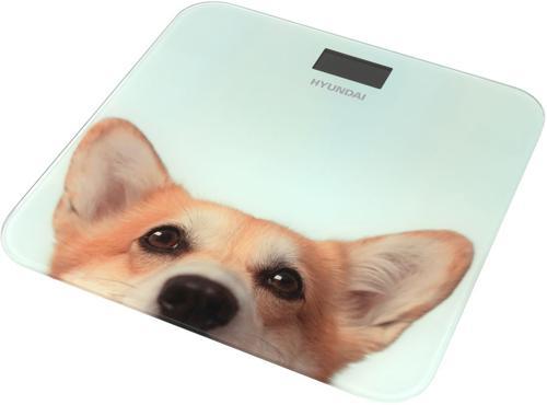 Весы напольные электронные Hyundai H-BS03671 макс.180кг белый