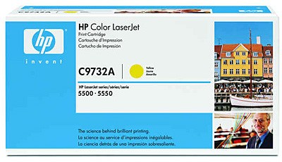 Картридж лазерный HP 645A C9732A желтый (12000стр.) для HP 5500/5550dn/5550dtn/5550hdn/5550n