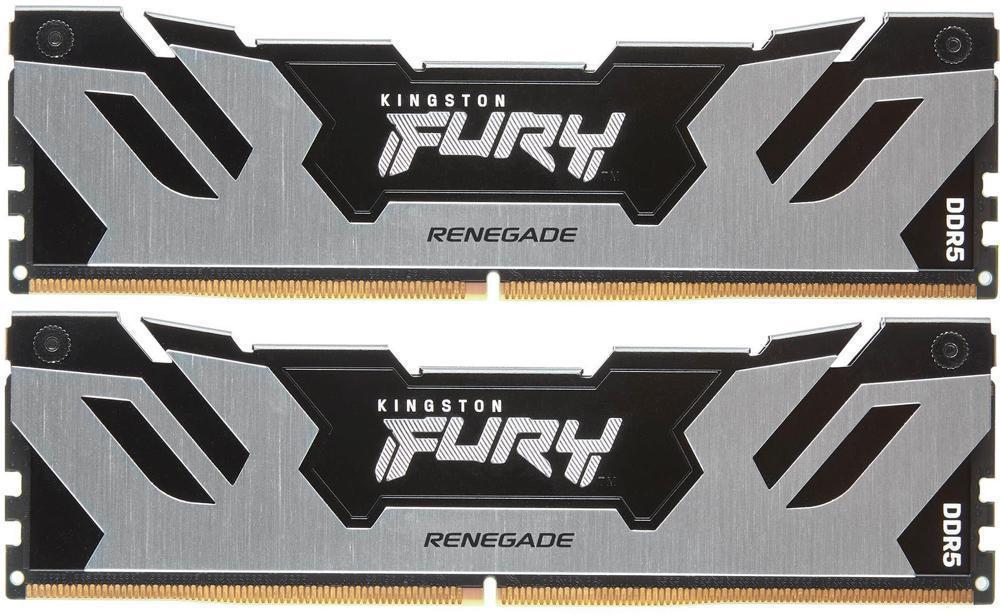 Память DDR5 2x16GB 6400MHz Kingston KF564C32RSK2-32 Fury Renegade RTL Gaming PC5-51200 CL32 DIMM 288-pin 1.4В kit с радиатором Ret