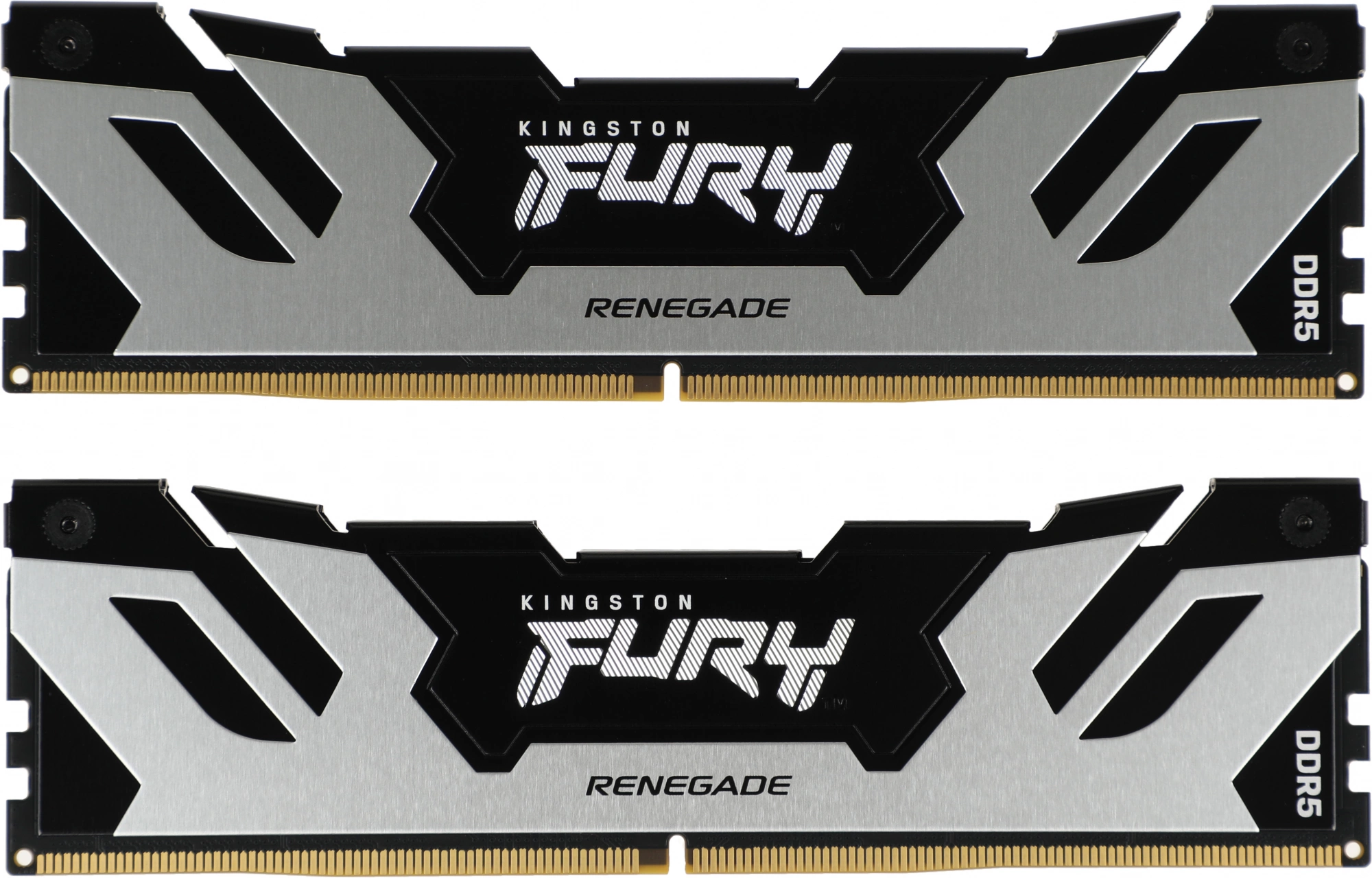 Память DDR5 2x16GB 7200MHz Kingston KF572C38RSK2-32 Fury Renegade Silver XMP RTL Gaming PC5-57600 CL38 DIMM 288-pin 1.45В kit single rank с радиатором Ret