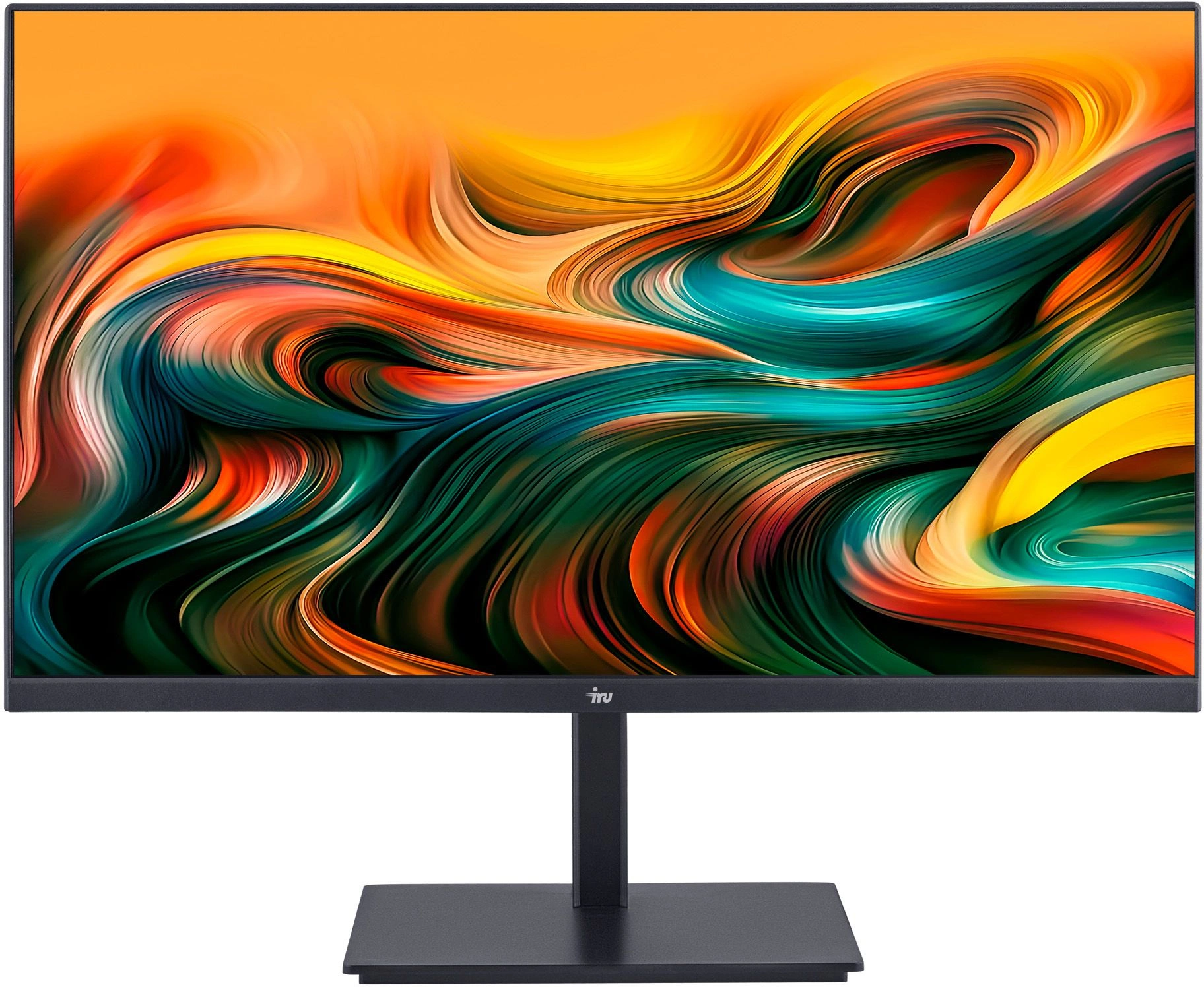 Монитор IRU 23.8" Малахит 24F01H черный IPS LED 16:9 HDMI матовая HAS Piv 250cd 178гр/178гр 1920x1080 75Hz VGA DP FHD 3.5кг (RUS)