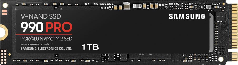 Накопитель SSD Samsung PCIe 4.0 x4 1TB MZ-V9P1T0B/AM 990 Pro M.2 2280