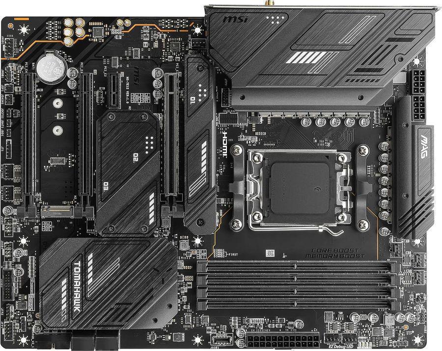 Материнская плата MSI MAG X670E TOMAHAWK WIFI SocketAM5 AMD X670 4xDDR5 ATX AC`97 8ch(7.1) 2.5Gg RAID+HDMI+DP