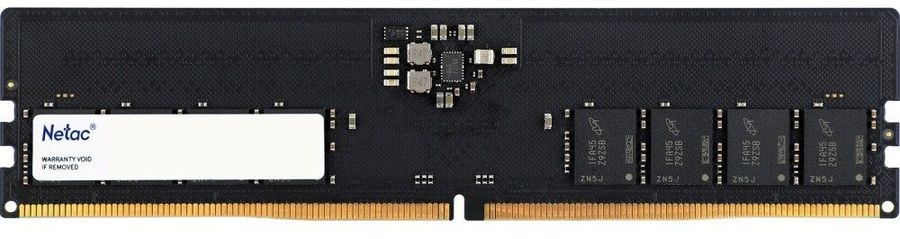 Память DDR5 16GB 5600MHz Netac NTBSD5P56SP-16 Basic RTL PC5-44800 CL46 DIMM ECC 288-pin 1.1В original Intel Ret