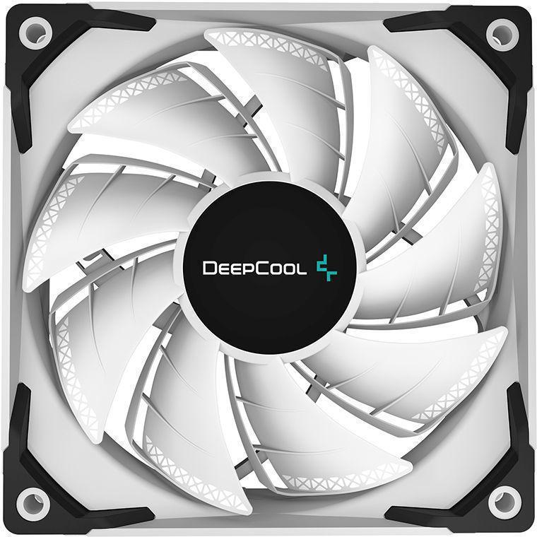 Вентилятор Deepcool TF 120S 120x120x25mm белый 4-pin 25.9-32.1dB 167gr Ret