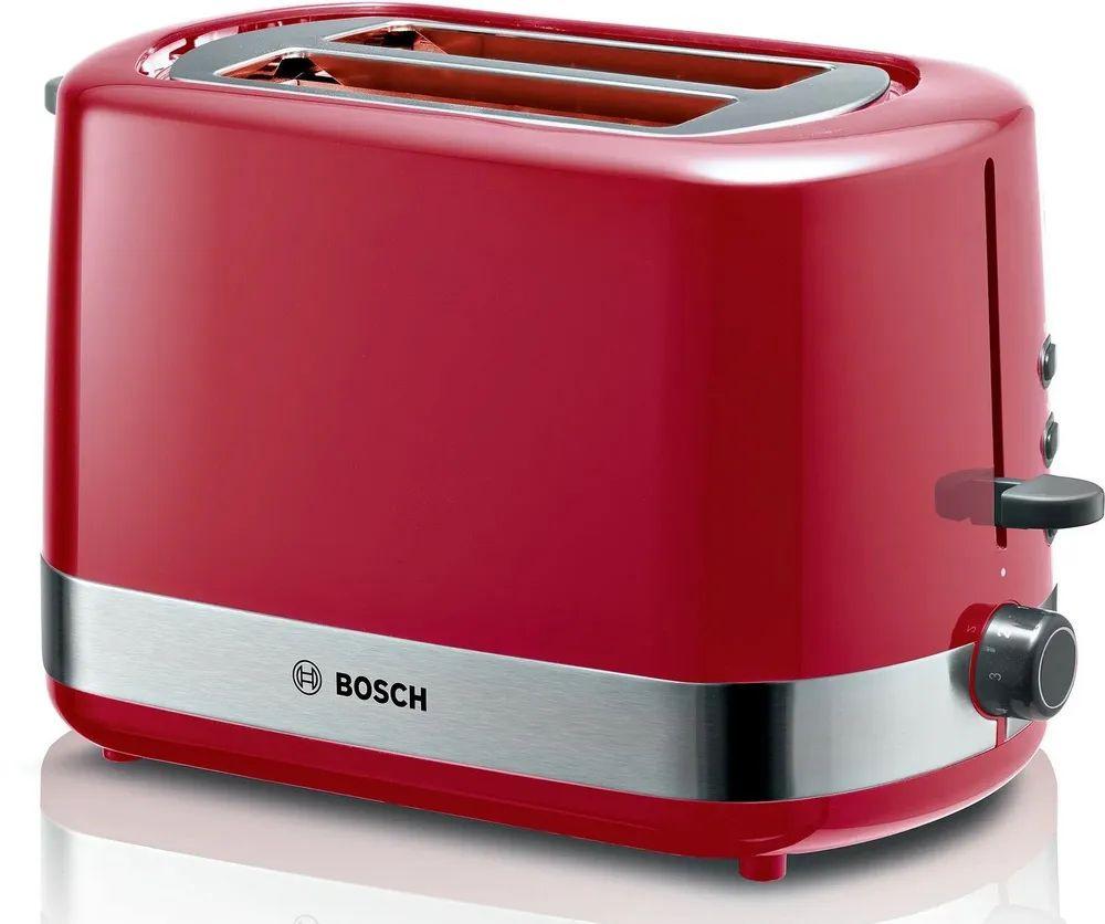 Тостер Bosch TAT6A514 800Вт красный
