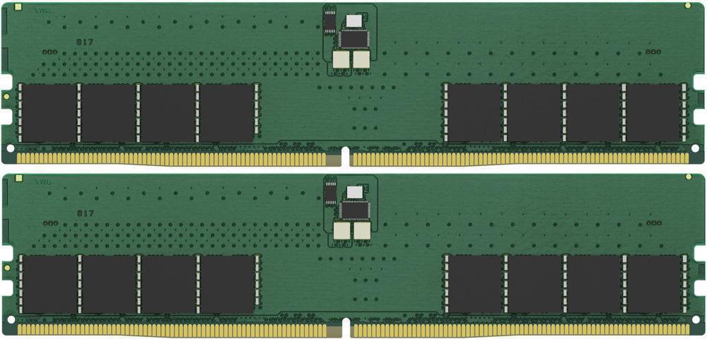 Память DDR5 2x32GB 5200MHz Kingston KVR52U42BD8K2-64 Valueram RTL PC5-41600 CL42 DIMM 288-pin 1.1В dual rank Ret