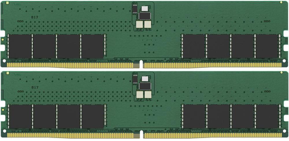 Память DDR5 2x32GB 4800MHz Kingston KVR48U40BD8K2-64 Valueram RTL PC5-38400 CL40 DIMM 288-pin 1.1В dual rank Ret