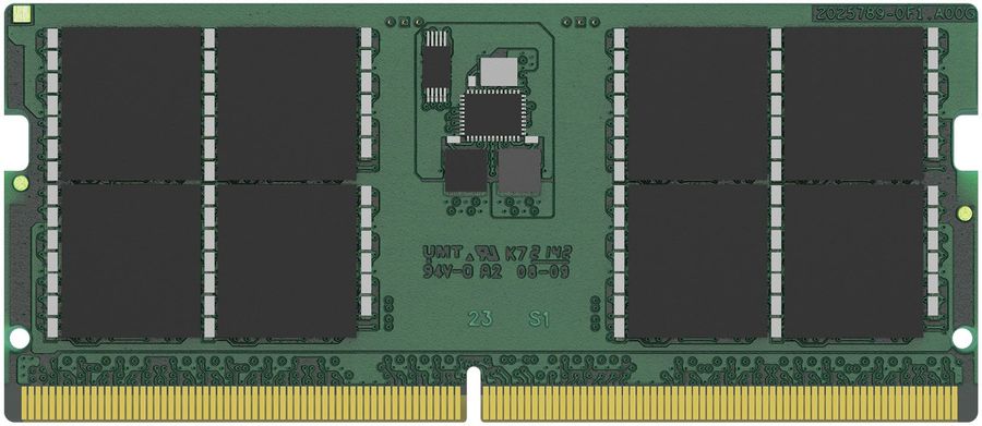 Память DDR5 32GB 4800MHz Kingston KVR48S40BD8-32 Valueram RTL PC5-38400 CL40 SO-DIMM 262-pin 1.1В dual rank Ret