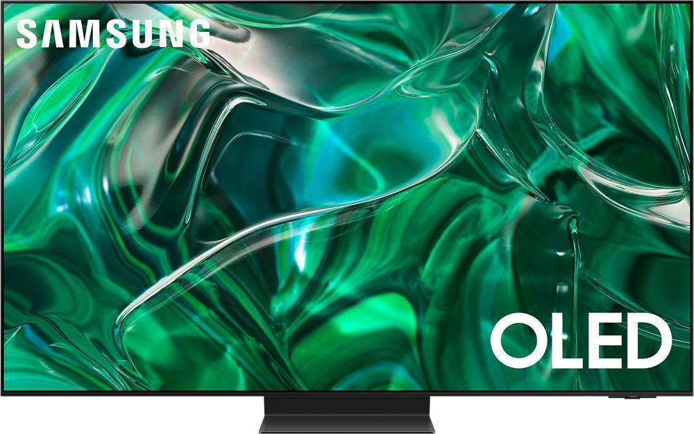 Телевизор OLED Samsung 55" QE55S95CAUXCE Series 9 черный титан 4K Ultra HD 120Hz DVB-T2 DVB-C DVB-S2 USB WiFi Smart TV