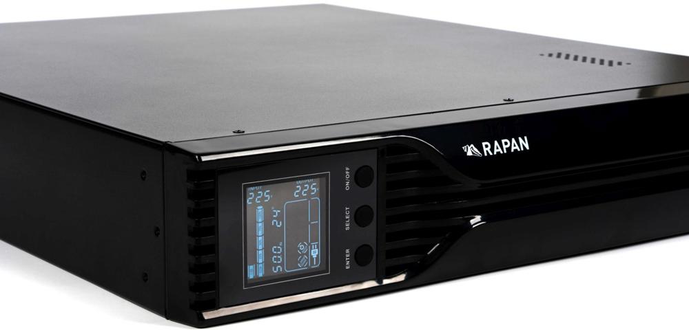 Источник бесперебойного питания Бастион 2000-Rack-In-4X9-E 1400Вт 2000ВА черный