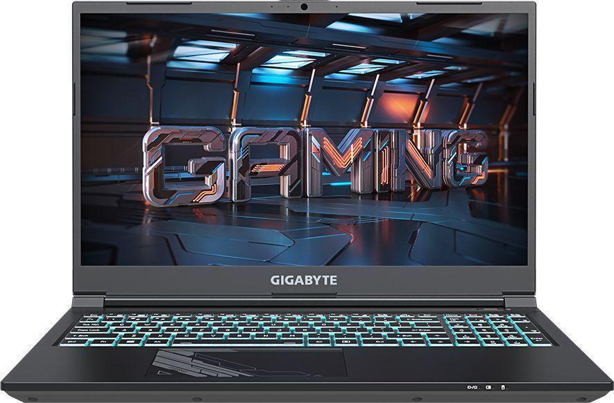 Ноутбук Gigabyte G5 Core i7 13620H 16Gb SSD512Gb NVIDIA GeForce RTX4050 6Gb 15.6" IPS FHD (1920x1080) Free DOS black WiFi BT Cam (MF5-H2KZ353SD)