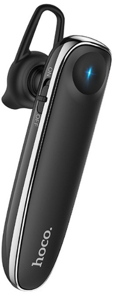 Наушники с микрофоном Hoco E49 черный внутриканальные BT крепление за ухом