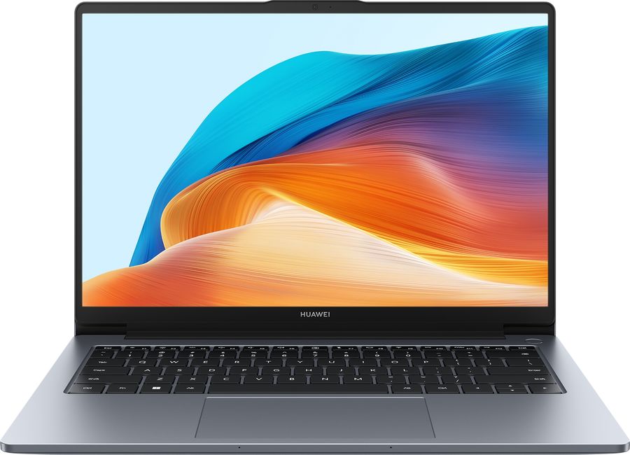 Ноутбук Huawei MateBook D 14 Core i5 12450H 8Gb SSD512Gb Intel UHD Graphics 14" IPS FHD (1920x1080) noOS grey space WiFi BT Cam (53013XFA)