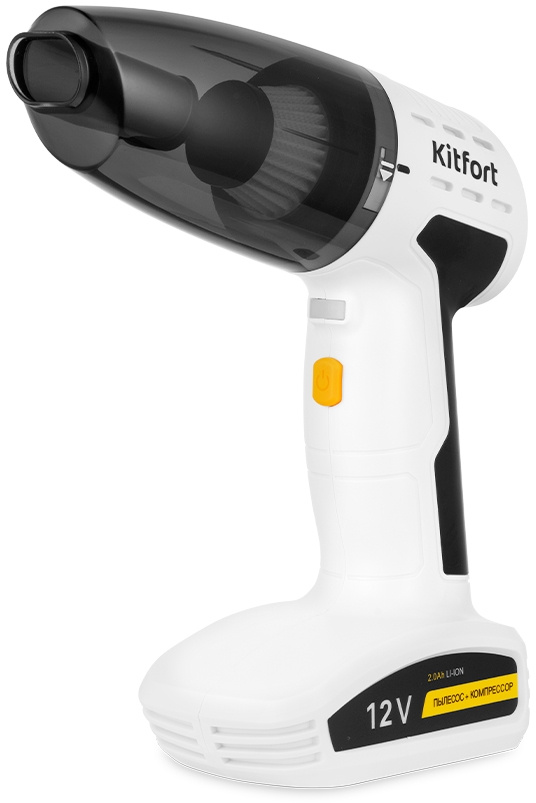 Пылесос ручной Kitfort КТ-5170 60Вт белый/черный