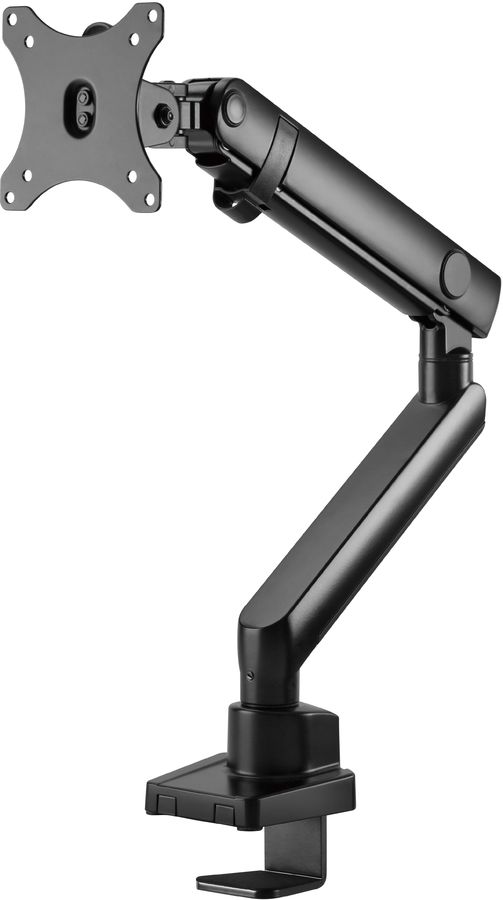 Кронштейн для мониторов Ultramounts UM709 черный 17"-32" макс.8кг крепление к столешнице поворот и наклон