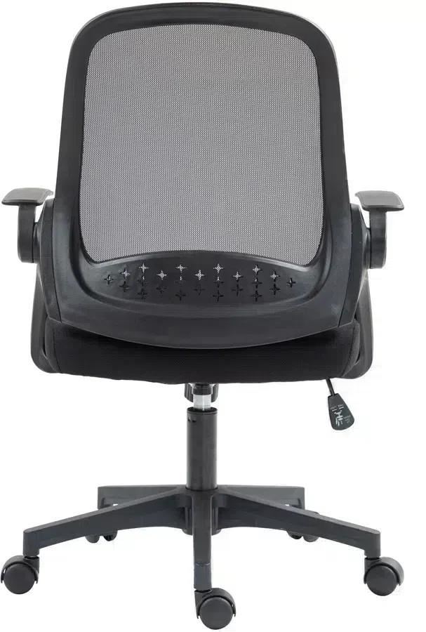 Кресло Cactus CS-MC212-BK черный низк.спин. крестов. пластик пластик черный