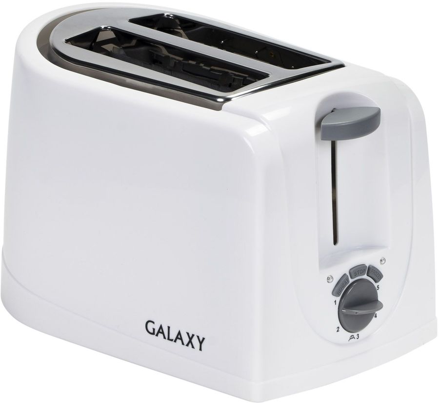 Тостер Galaxy Line GL 2906 850Вт белый