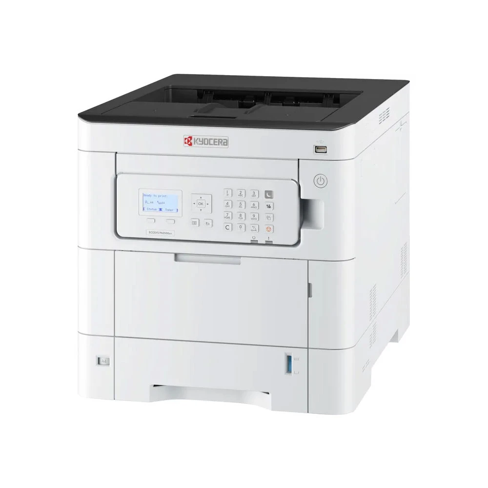 Принтер лазерный Kyocera Ecosys PA3500cx (1102YJ3NL0) A4 Duplex белый