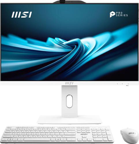 Моноблок MSI Pro AP242P 14M-669XRU 23.8" Full HD i3 14100 (3.5) 8Gb SSD512Gb UHDG 730 noOS GbitEth WiFi BT 120W клавиатура мышь Cam белый 1920x1080