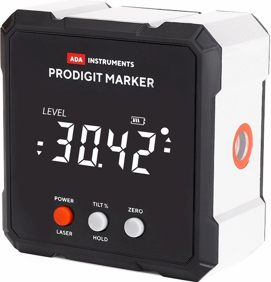 Уровень Ada ProDigit MARKER электронный черный/белый (А00671)